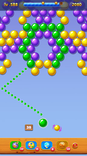 Bubble Shooter Addictive Story - Gameplay image of android game