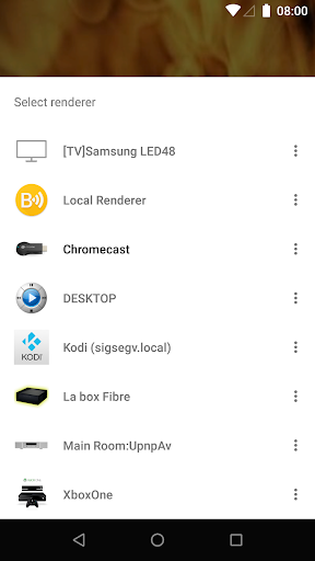 BubbleUPnP for DLNA/Chromecast - Image screenshot of android app