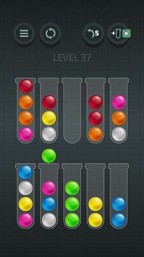 Sort Balls: Color Puzzle Game - عکس برنامه موبایلی اندروید