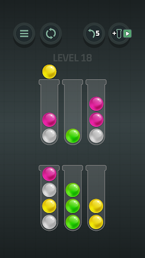 Sort Balls: Color Puzzle Game - عکس برنامه موبایلی اندروید
