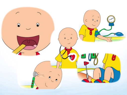 Caillou Check Up - Doctor - عکس بازی موبایلی اندروید