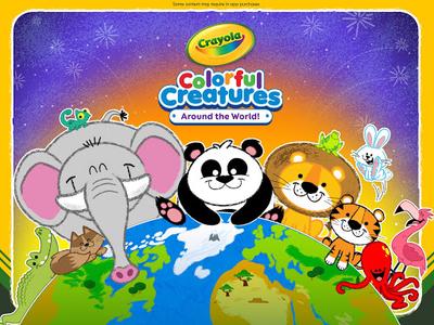 Crayola Colorful Creatures - عکس بازی موبایلی اندروید