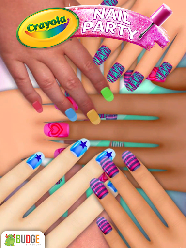 Crayola Nail Party: Nail Salon - عکس بازی موبایلی اندروید