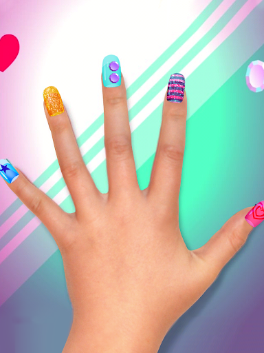 Crayola Nail Party: Nail Salon - Gameplay image of android game