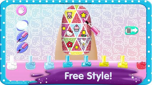 Hello Kitty Nail Salon - Gameplay image of android game