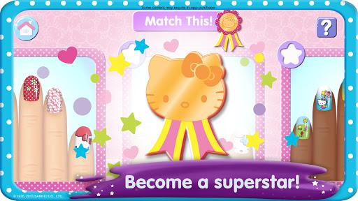 Hello Kitty Nail Salon - عکس بازی موبایلی اندروید