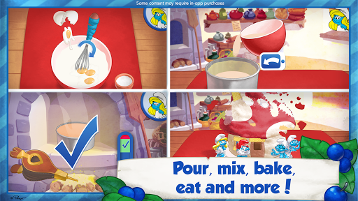 The Smurfs Bakery - Gameplay image of android game