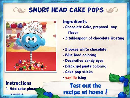 The Smurfs Bakery - Gameplay image of android game