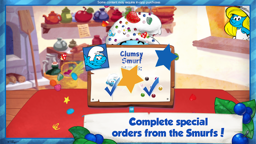 The Smurfs Bakery - Gameplay image of android game