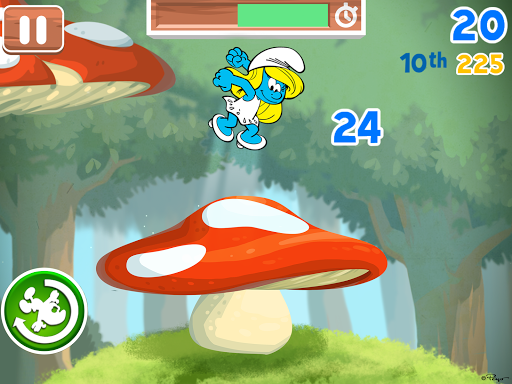 The Smurf Games - Gameplay image of android game