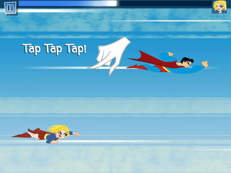 DC Super Hero Girls Blitz – دختران قهرمان دی سی - Gameplay image of android game