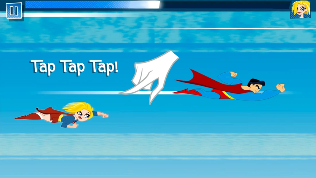 DC Super Hero Girls Blitz – دختران قهرمان دی سی - Gameplay image of android game