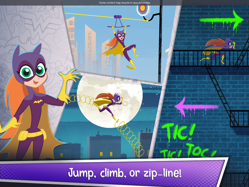DC Super Hero Girls Blitz – دختران قهرمان دی سی - Gameplay image of android game