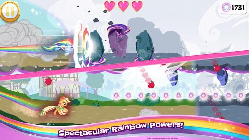 My Little Pony Rainbow Runners – اسب تک شاخ من و رنگین کمان - عکس بازی موبایلی اندروید