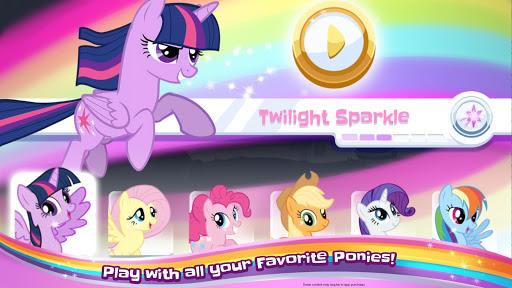 My Little Pony Rainbow Runners – اسب تک شاخ من و رنگین کمان - عکس بازی موبایلی اندروید