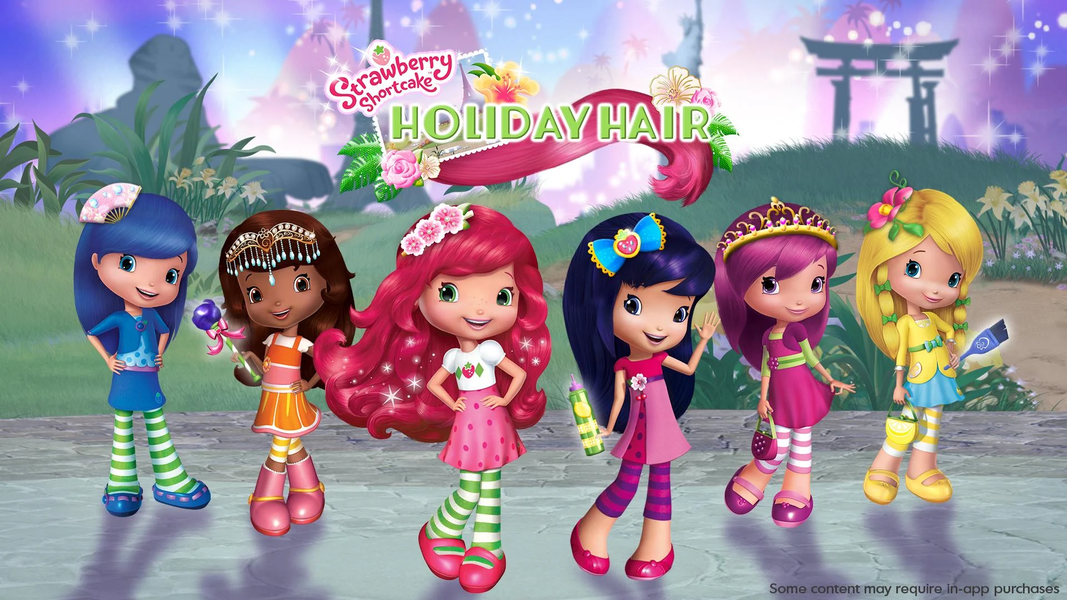 Strawberry Shortcake Holiday - Gameplay image of android game