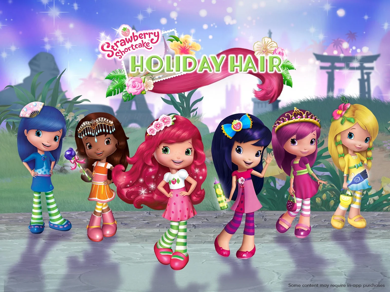 Strawberry Shortcake Holiday - Gameplay image of android game