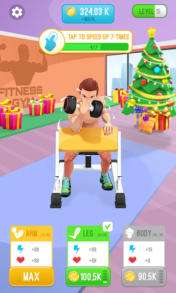 Idle Workout: MMA Slap Boxing - Image screenshot of android app