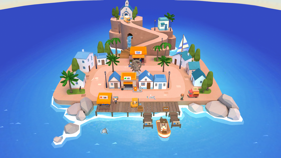 Idle Fishing Tycoon Simulator - عکس بازی موبایلی اندروید