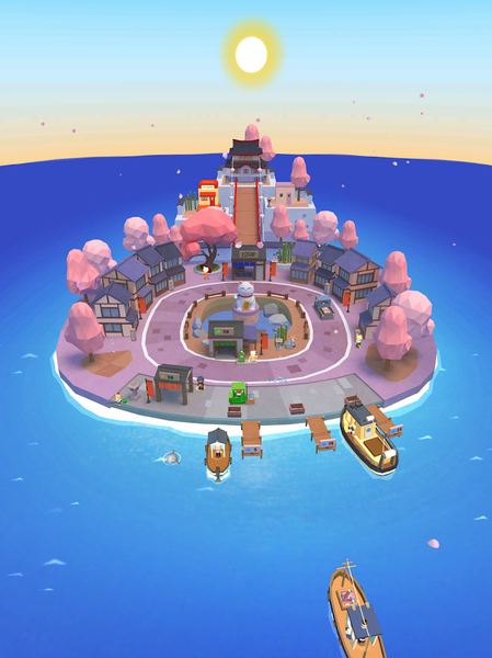 Idle Fishing Tycoon Simulator - Gameplay image of android game