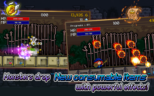 Buff Knight Advanced: Idle RPG - Gameplay image of android game