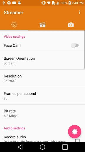 Screen Recorder - Record, Stream, Edit  (beta) - Image screenshot of android app