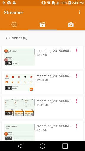 Screen Recorder - Record, Stream, Edit  (beta) - Image screenshot of android app