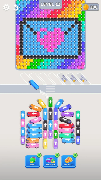 Bubble Bus: Parking Jam Puzzle - عکس بازی موبایلی اندروید