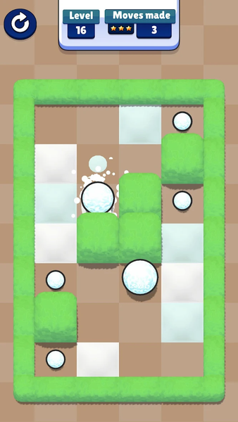 Snowperson - Gameplay image of android game