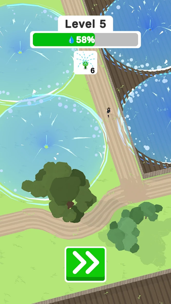 Sprinkler Game - Gameplay image of android game