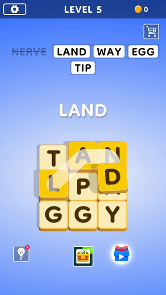 Words Finder 3D - Gameplay image of android game