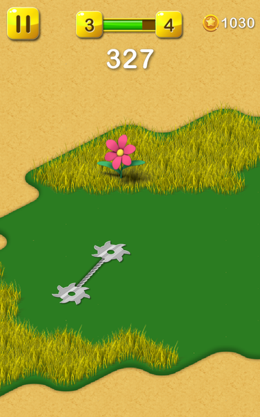 Grass Mower - Gameplay image of android game