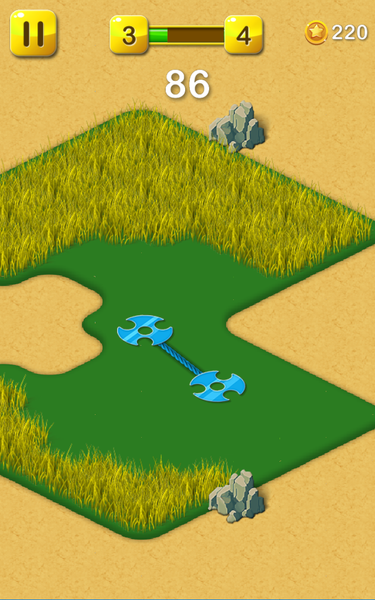 Grass Mower - Gameplay image of android game
