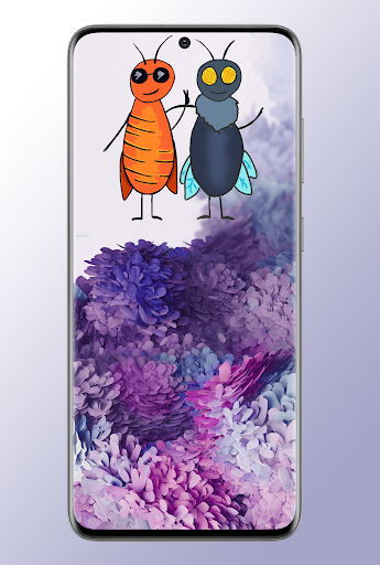 Bugs on screen - Image screenshot of android app