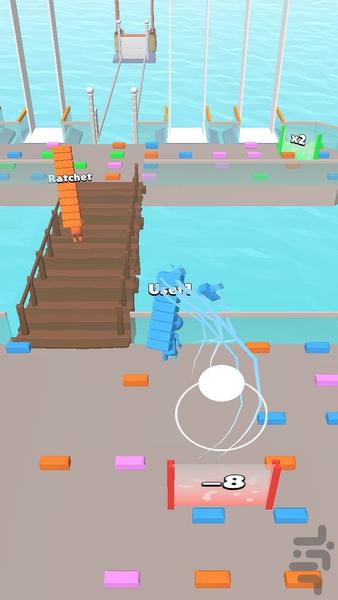 Build Bridge Race - Gameplay image of android game