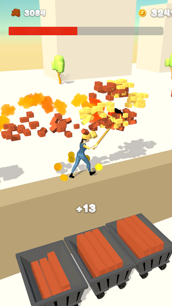 Brick Craft - Gameplay image of android game