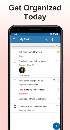 To-Do Lists, Reminders for Google Tasks - عکس برنامه موبایلی اندروید