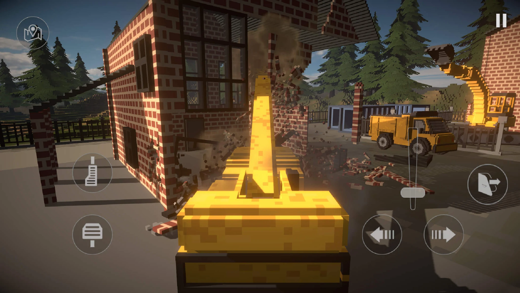 Voxel Destruction - Gameplay image of android game