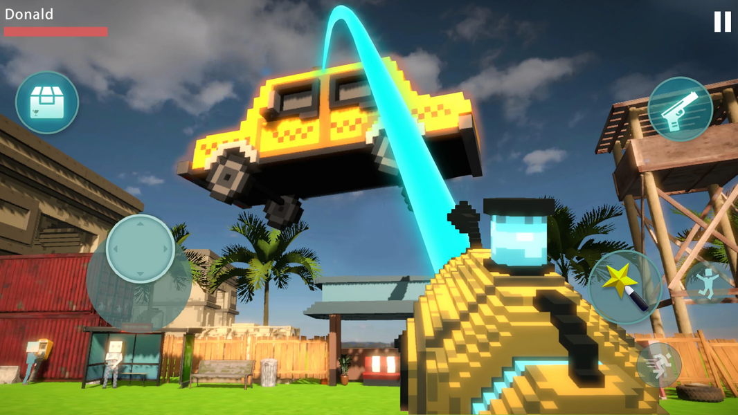 Voxel World: Sandbox Online - Gameplay image of android game