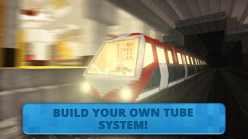 Subway Craft: Build & Ride - عکس بازی موبایلی اندروید