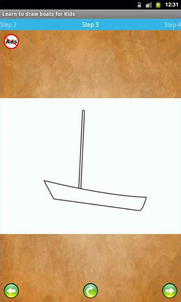 Learn to draw boats - عکس بازی موبایلی اندروید
