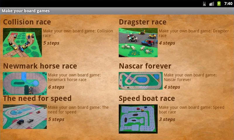 Make your board game - Image screenshot of android app