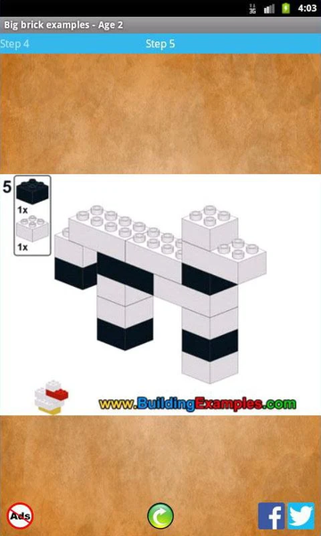 Big brick examples - Age 2 - Image screenshot of android app