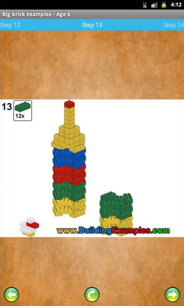 Big brick examples - Age 6 - عکس برنامه موبایلی اندروید