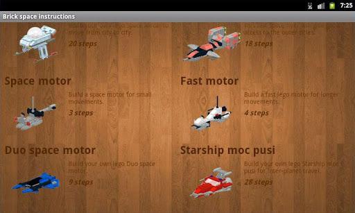 Brick space instructions - عکس بازی موبایلی اندروید