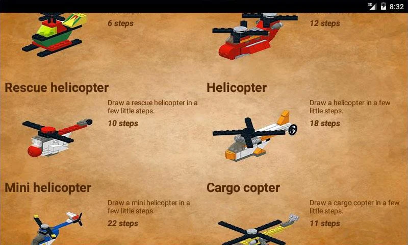 Helicopters in Bricks - عکس بازی موبایلی اندروید