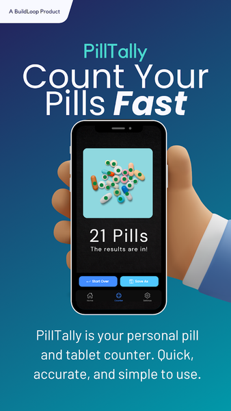 PillTally pill, tablet counter - عکس برنامه موبایلی اندروید