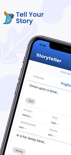 Text to Speech by Storyteller - Image screenshot of android app