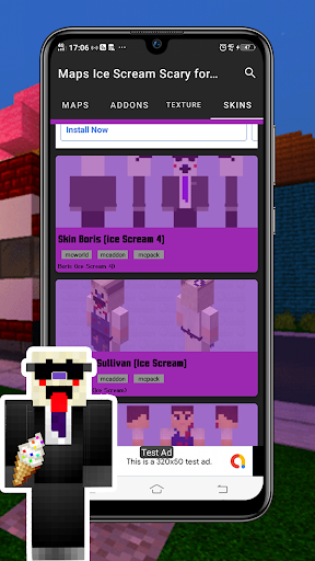 Maps Ice Scream Scary for MCPE - Image screenshot of android app