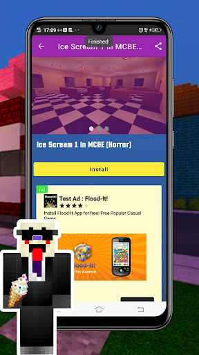 Maps Ice Scream Scary for MCPE - Image screenshot of android app